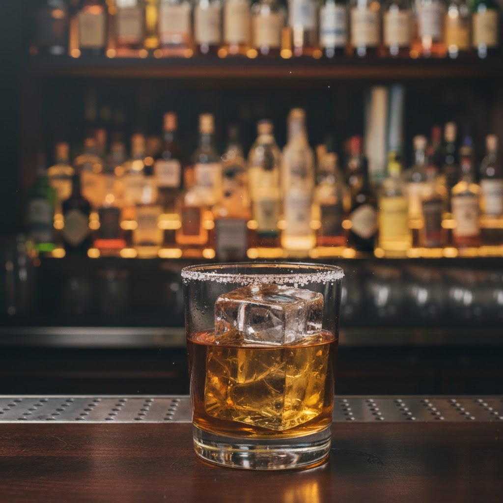 Hielo premium en cubo grande